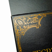 Jeu de 78 cartes de tarot personnalisées en papier d'art avec impression offset CMYK et dorure à chaud, avec boîte de rangement, pour les boutiques de cadeaux