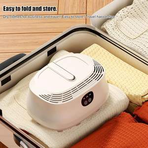 Séchoir à linge électrique compact et pliable avec sac de séchage pour la maison et les voyages – Vente en gros - Product Image 2