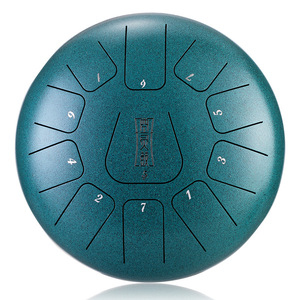 Tambor de Lengüetas de Acero de 8 Pulgadas, Ideal para Principiantes, con Bolsa, Mazos y Libro de Música, Instrumento de Percusión para Yoga y Meditación - Product Image 1