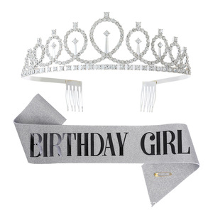 Conjunto <span class=keywords><strong>de</strong></span> correa <span class=keywords><strong>de</strong></span> corona <span class=keywords><strong>para</strong></span> fiesta <span class=keywords><strong>de</strong></span> <span class=keywords><strong>cumpleaños</strong></span> <span class=keywords><strong>de</strong></span> estilo americano europeo, diadema <span class=keywords><strong>de</strong></span> polvo brillante <span class=keywords><strong>para</strong></span> niña <span class=keywords><strong>de</strong></span> feliz <span class=keywords><strong>cumpleaños</strong></span>, decoraciones <span class=keywords><strong>de</strong></span> etiqueta elegantes - Product Image 3