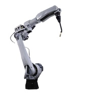 Bras de robot de soudage industriel 6 axes + pendentif d'enseignement d'armoire de commande + TC-06-1500 de pistolet de refroidissement par air