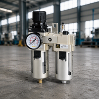 STNC Populaire AC4010-04 Équivalent TC4010-04 1/2" Dyad Régulateur Lubrificateur Filtre à Air Pneumatique à Purge Manuelle pour Préparation d'Air