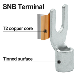 WBO SNB filo elettrico crimpatura connettori UT terminali batteria terminale cavo di scollegamento rapido terminale - Product Image 4
