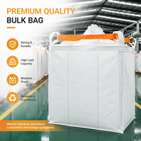Sac de stockage FIBC géant en polypropylène tissé (PP) pour déchets de construction, aménagement paysager et jardinage, 6 et 3 yards, avec impression gratuite