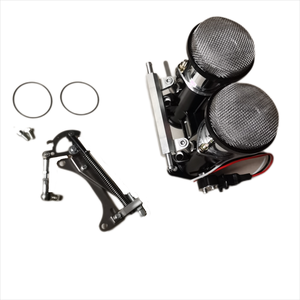 Fajs Enkele 40/42/45/48/50/55Mm Dcoe Gashendel Kit Zilver En Zwart, 6 Maten Om Uit Te Kiezen Vervangen De Dcoe Carb Naar Efi - Product Image 3