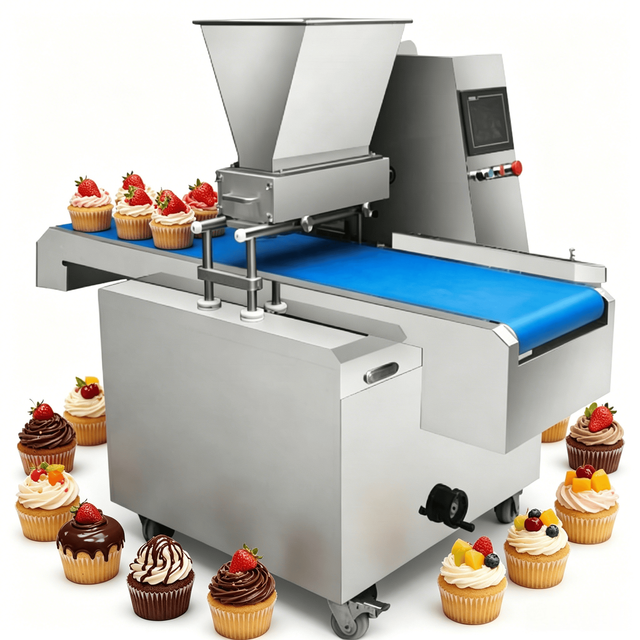 Automatic Cake Making Machine Cupcake Batter Depositor Cookie Cake Maker Filiing for Bakery