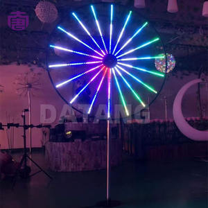 Luminous Outdoor IP65 Waterproof <b>LED</b> Firework <b>Tree</b> <b>Lights</b> Customizable Color for Landscape Plaza Resort Evening Scene - Product Image 5