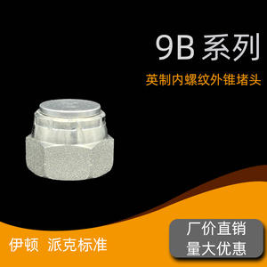 60 Bouchons coniques externes standard britannique de type 9B pour l'étanchéité des tubes avec filetage interne, bouchon d'union - Product Image 4