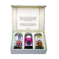 Boîte Cadeau Personnalisée de Luxe Vide en Carton pour Pots Mason, Épices, Noix de Cajou, Fruits Secs et Fruits à Coque