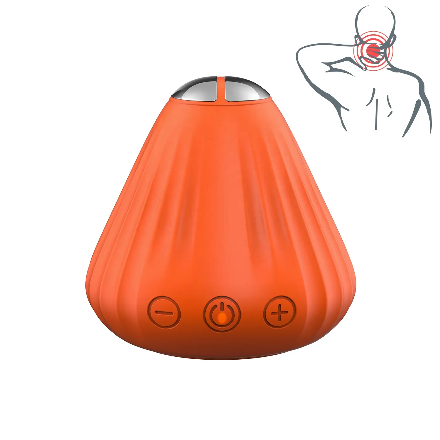 USB Myofasical ball Trigger Point Massage Tool and Physio Electric Neck and Trapezius Trigger Point Massager