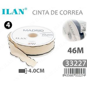 ริบบิ้นดีไซน์มาดริด ILAN Cinta De Correa ขนาด 4.0 ซม. ยาว 46 ม. - Product Image 3