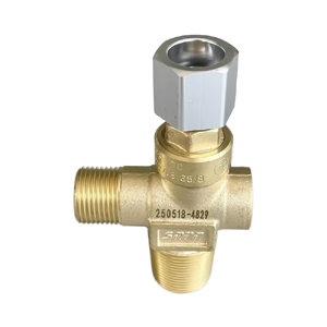 Válvula Manual para Cilindro de Gas Airmass BYF-3 para Control de O2, N2, Ar, He, Ne, Xe, Kr, Construcción en Latón, Envío Gratis - Product Image 1