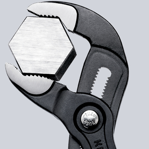 KNIPEX 87 02 300 Cobra New generation <b>water</b> pump pliers for <b>pipes</b> and nuts with atramentized multi-component handles - Product Image 6
