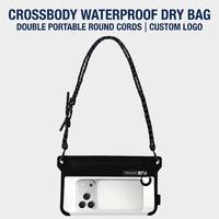 Pochette multifonctionnelle étanche IPX8, sac de voyage à porter autour du cou, organiseur, porte-monnaie pour téléphone, argent liquide et cosmétiques