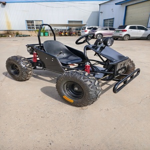 Kart <span class=keywords><strong>électrique</strong></span> <span class=keywords><strong>48V</strong></span> <span class=keywords><strong>1000W</strong></span>, buggy tout-terrain <span class=keywords><strong>8</strong></span> <span class=keywords><strong>pouces</strong></span>, batterie au plomb-acide 48V20AH, frein à disque hydraulique pour course en plein air pour adultes - Product Image 4