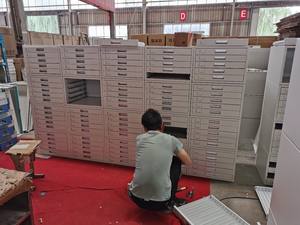 Armoire coulissante automatique en fer de haute qualité et durable avec plateaux coulissants, stockage à <span class=keywords><strong>sec</strong></span> pour l'organisation des équipements médicaux hospitaliers - Product Image 4