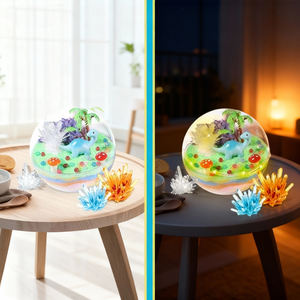 Kit de cultivo de cristal Dino de aventura temática para explorar la creatividad científica con colores personalizados y un dinosaurio divertido - Product Image 6