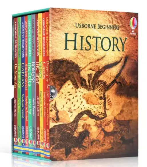 10 volume Usbome pemula buku riwayat ilustrasi buku buku gambar