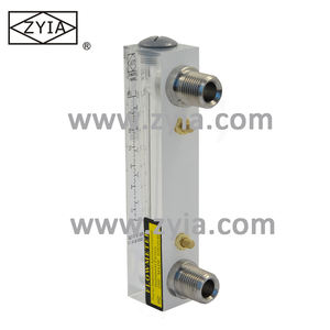Pengukur aliran oksigen kontrol cairan PVC & akrilik, alat pengukur aliran oksigen GPM Air laut dapat disesuaikan untuk Gas dan Medium udara - Product Image 6
