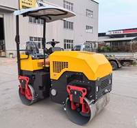 Mini-rouleau compresseur hydraulique autoporté |   Compacteur vibrant à double tambour |   Moteur diesel refroidi par eau Changchai
