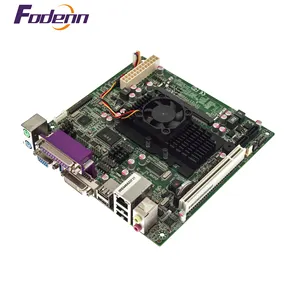 Fodenn Intel ATOMD525 Mini ITX産業用組み込みマザーボードサポートDDR3 SO-DIMM、最大4GB 6 * COMポート6 * USBポート