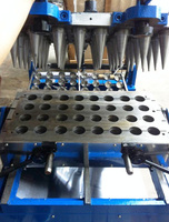 Machines à Cônes de Glace en Acier Inoxydable, Appareils à Fabriquer des Cornets Roulés, Gaufrettes, ou Cônes à Pizza