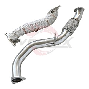 Sistema de Escape de Acero Inoxidable Vortex con Acabado Espejo Pulido para Civic 10ma Generación 1.5T, Turbo de Alto Rendimiento Mejorado - Product Image 3