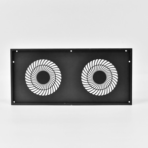 Boîtier de commande en tôle pour ventilation et échange d'air, sur mesure, épaisseur 1,0-6,0 mm, pièces de précision pour armoires - Product Image 1