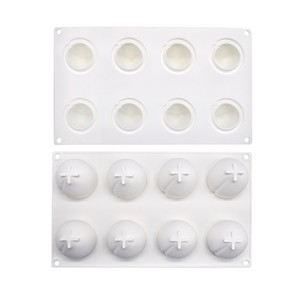 Đào Silicone Khuôn Cho Nướng Bánh Mousse Trái Cây Pháp Món Tráng Miệng Bánh Thạch Kem Bánh Trang Trí 3D Đào Silicone Khuôn - Product Image 6