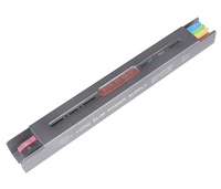 Adaptateur d'alimentation semi-adhésif pour bande LED DIP à intensité variable, corps fin en aluminium, 60W 100W 200W 300W SMPS, réglage de la luminosité