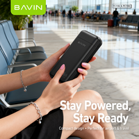 Banque d'alimentation portable de voyage BAVIN Factory Wholesale PC1182S PC1183S 10000mah 20000mah Type C pour téléphone