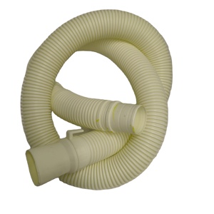 Tuyau d'extension <span class=keywords><strong>de</strong></span> <span class=keywords><strong>vidange</strong></span> beige en PVC, anti-odeur et anti-fuite, connecteur <span class=keywords><strong>de</strong></span> remplacement pour lave-linge manuel ou automatique - Product Image 1