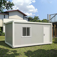 Maison conteneur en acier préfabriquée Flat Pack Mobile Amovible avec garantie de 2 ans-Prix raisonnable Ventes directes
