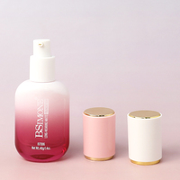 Bouteille en verre transparente à pompe pulvérisatrice, à fond épais et épaules arrondies, de 30 ml, modèle JG-11 de la marque JINGU, en stock usine, pour marquage à chaud