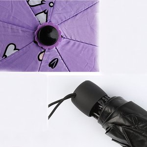 <span class=keywords><strong>Paraguas</strong></span> Mágicos con Estampado de Flores que Cambian de Color con el Agua, Protección UV, <span class=keywords><strong>Plegable</strong></span> en 3 Secciones, para Mujer, Diseño de Diseñador, 2 Compras - Product Image 2