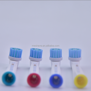 Brosse à dents électrique sonique automatique Mishave EB-17C, lot de <span class=keywords><strong>4</strong></span> têtes de rechange compatibles Oral-B, alimentation USB/piles, poils en nylon - Product Image 6