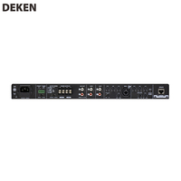 Amplificateurs de puissance numériques de classe D DEKEN DTA-2300 de haute qualité 1U, 300W par canal, 8 ohms, système PA, mixeur amplifié, amplificateur Wifi
