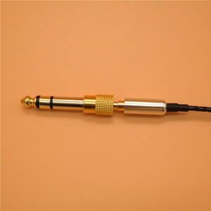 6.35mm Male To 3.5mm Female Audio <b>Adapter</b> <b>Plug</b> Gold Plated Connector - Product Image 5