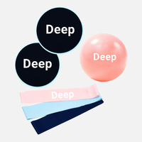 Logotipo personalizado Push-Up Floors Sliding Gym Pilates Gliders Ab Ejercicio Core Sliders Fitness Workout Gliding Discs With Booty Bands