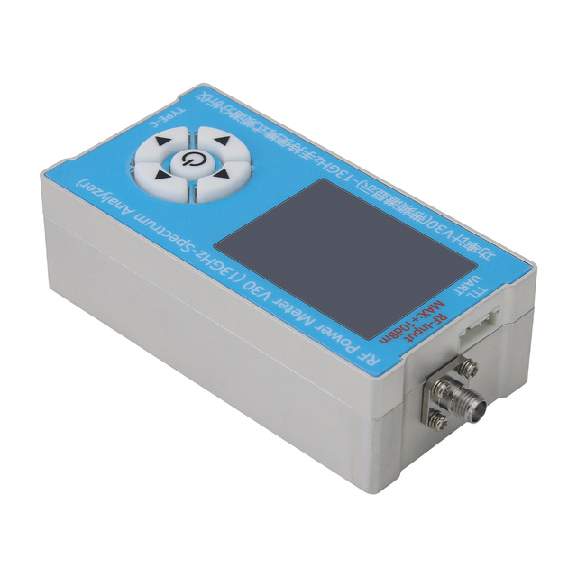 V30 RF Power Meter with USB Type-C Spectrum Display 5MHz-13GHz Portable Handheld Spectrum Analyzer