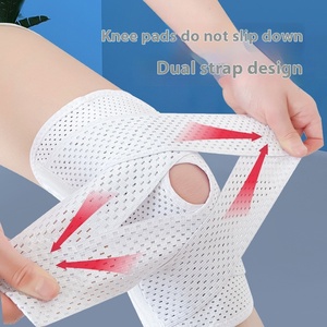 Genouillère respirante pour la <span class=keywords><strong>course</strong></span> et la prévention des blessures sportives avec support réglable - Product Image 3
