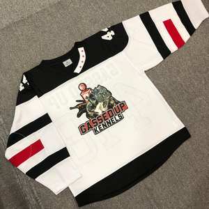 하이 퀄리티 자수 아이스 하키 저지 아이스 하키 착용 사용자 정의 승화 하키 유니폼 - Product Image 1