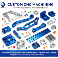 Machine de fraisage CNC 5 axes de haute précision, pièces de connexion en aluminium anodisé, fabricant OEM pour équipements électroniques