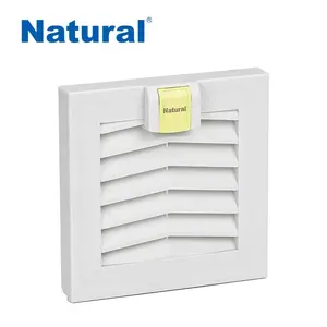 Couvercle de filtre à air NTL-FFL120 naturel ventilateurs d'extraction de ventilation mécanique pour armoire