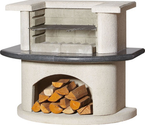 Griglia per <span class=keywords><strong>Barbecue</strong></span> <span class=keywords><strong>in</strong></span> Acciaio Inox Stile Italiano 54cmx34cm Sorrento per Caminetto <span class=keywords><strong>Esterno</strong></span> con Accessori - Product Image 4