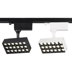 Focos de seguimiento LED regulables <span class=keywords><strong>DALI</strong></span> de 0-10V, atenuación personalizada y CCT 2700K-6500K, iluminación suplementaria para exposiciones - Product Image 4