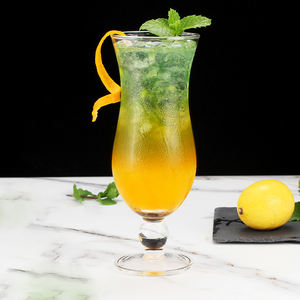 Grands verres à soda 14oz réutilisables <span class=keywords><strong>vintage</strong></span> ice cream milkshake avec logo personnalisé - Product Image 1