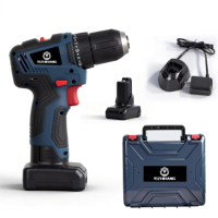 Kit de perceuse électrique portable à batterie lithium-ion YIZHIHANG, pour l'entretien domestique et la menuiserie