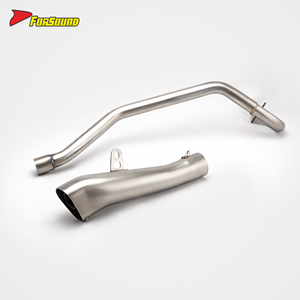 Échappement complet Torch pour <span class=keywords><strong>CRF</strong></span> <span class=keywords><strong>110</strong></span>, en alliage de titane, avec collecteur avant et intermédiaire, échappement tout-terrain, compatible avec les modèles 2013-2026 - Product Image 2