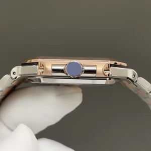 Montre de luxe haut de gamme, ovale, en acier 316L, ultra-fine, sportive, pour homme, mouvement à quartz, bracelet en céramique - Product Image 5